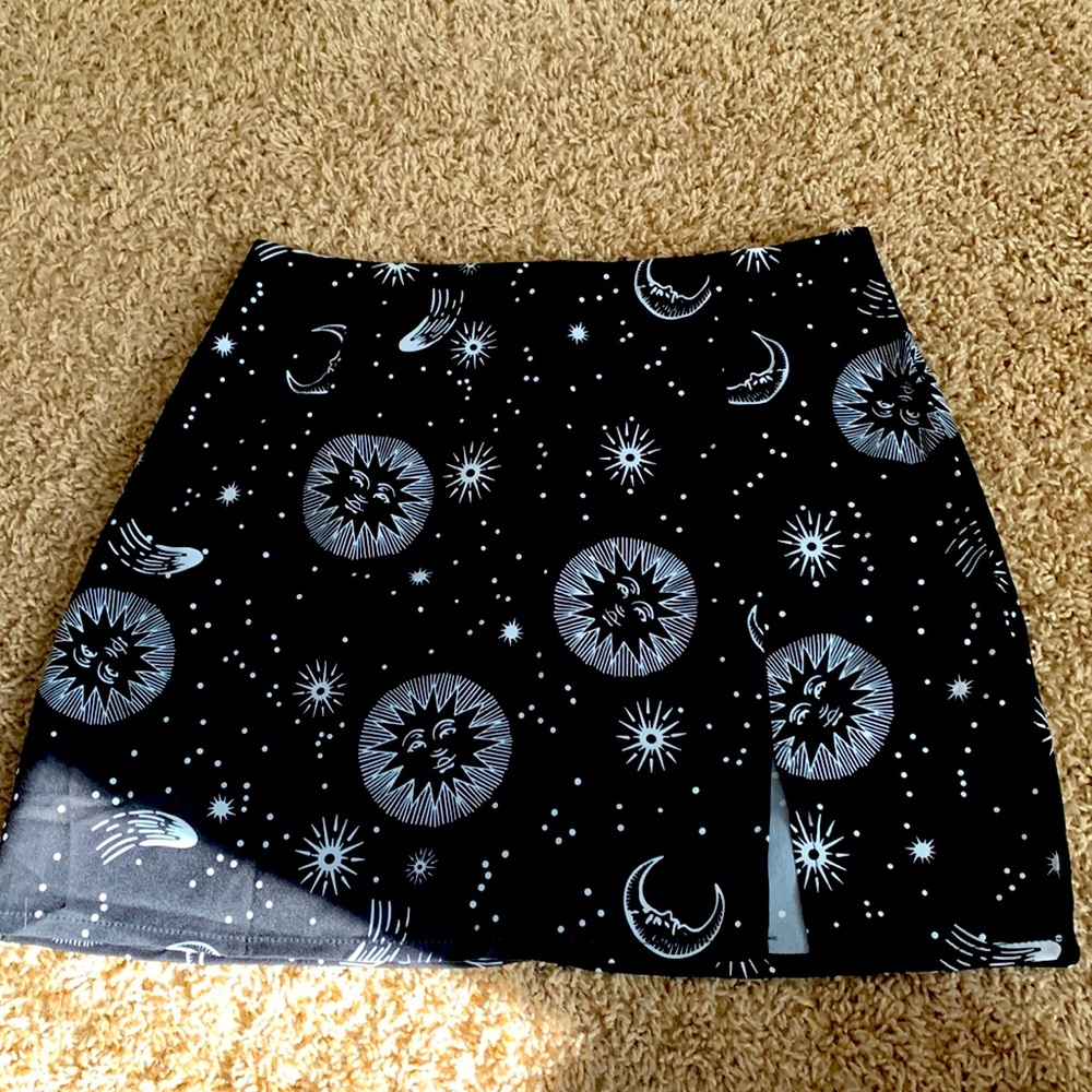 Galaxy Black Skirt